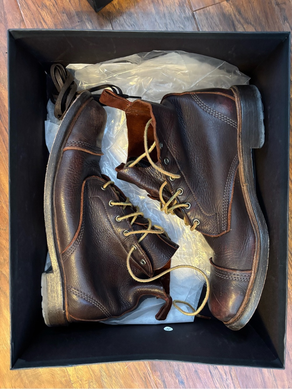 Allen Edmonds Dark Brown Leather Normandy Boots 11D